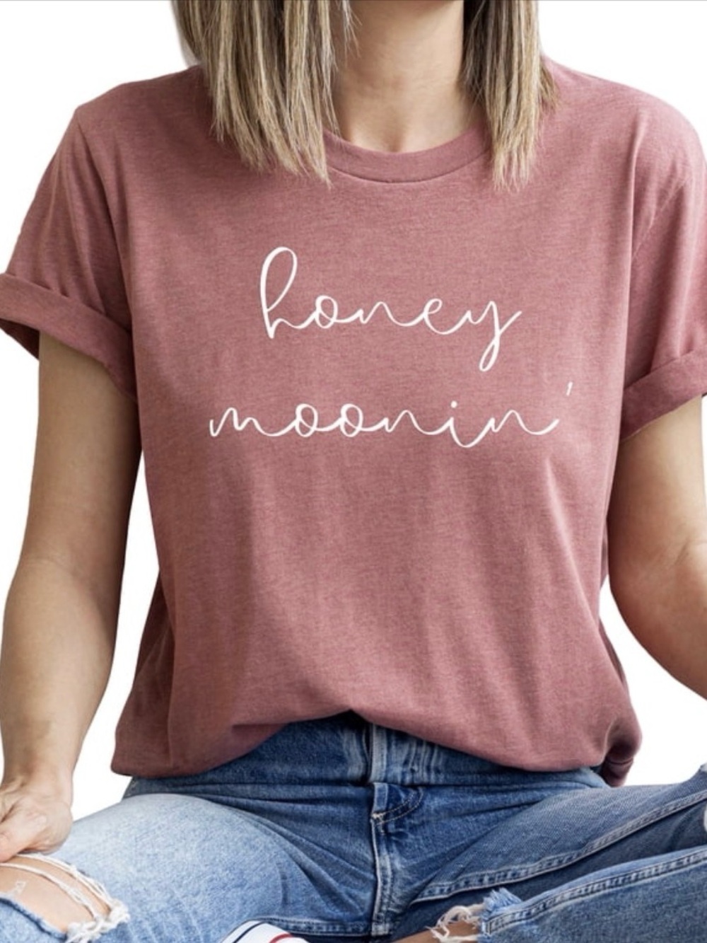Honeymoonin Soft Blend Tee